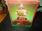 Vintage Santa Stocking Holder / Hanger - Christmas Fantasy Ltd 60768 - Iron Base
