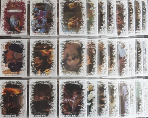 BUFFY THE VAMPIRE SLAYER: 'REFLECTIONS' BASE SET OF TRADING CARDS + SELL SHEET - Picture 2 of 5