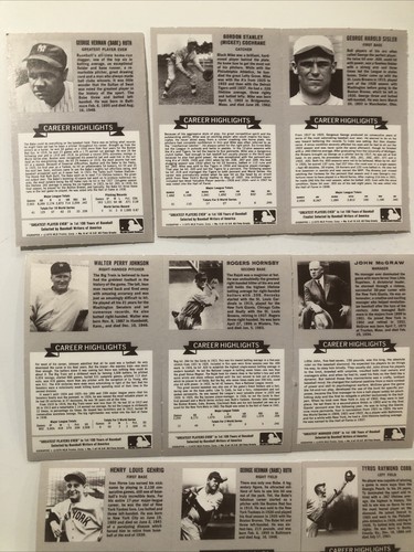 1970 KELLOGG ROLD GOLD ALL TIME GREATS COMPLETE MINT IN SEALED ENVELOPE CB - Picture 6 of 10