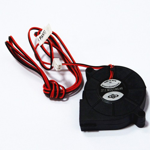 2pcs 12V DC Blower Fan Ultra Quiet Brushless Cooling Fan 5015 50mm x 15mm - Picture 10 of 12