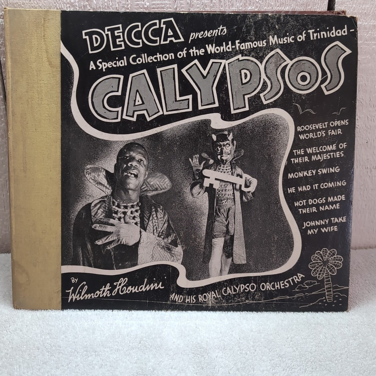 78 RPM Special Collection of Trinidad Calypsos by Wilmouth Houdini