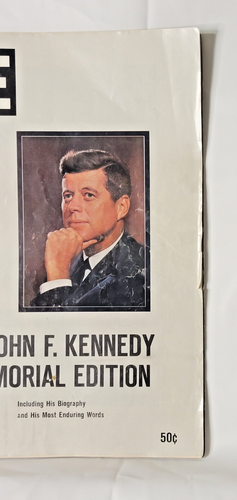 Life Magazine John F. Kennedy Memorial Edition 1963 – JFK Tribute, Color Photos, - Picture 7 of 14