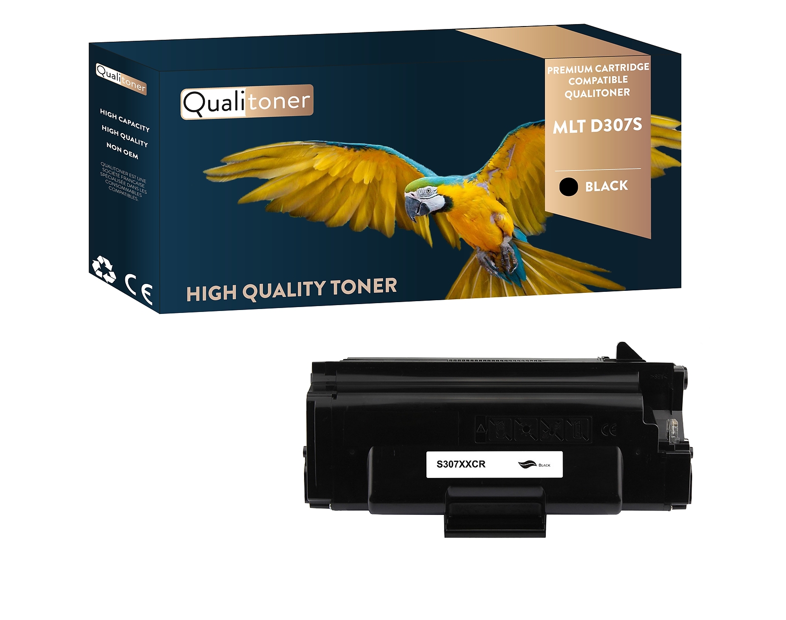 Toner MLT-D307S noir compatible Samsung imprimante laser Qualitoner