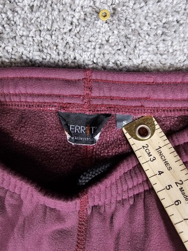 Kerrits Maroon Equestrian skinny sweatpants Riding Horse Made in USA Size Small - Picture 3 of 7
