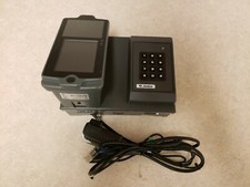 Jantek Facial Scanning Timeclock power Cable/key is included, Functioning, used.