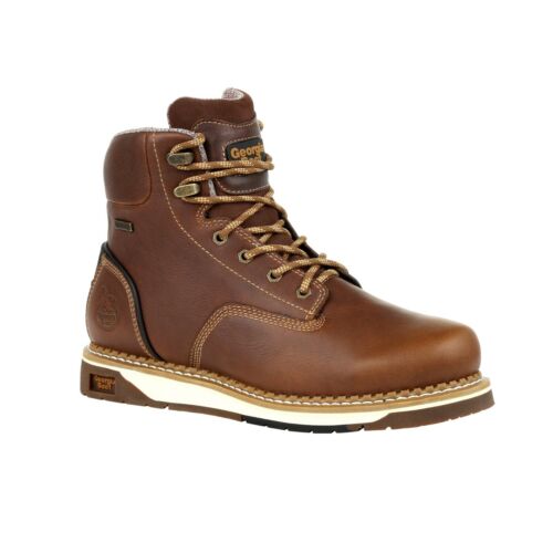 GEORGIA BOOT AMP LT WEDGE STEEL TOE WATERPROOF WORK BOOTS GB00351 - ALL SIZES - Picture 3 of 7