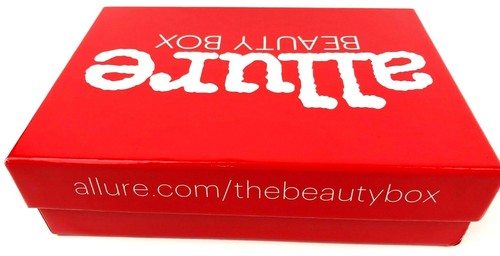 Allure Beauty Box EMPTY BOX ONLY Bright Red Very Clean 7 1/4" x 5 1/8" x 1 7/8" - Picture 6 of 8