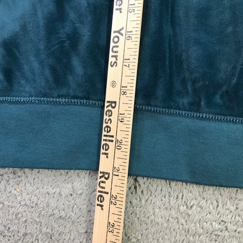 Juicy Couture Sweater Womens Small Velour Hoodie Eloquent J Zipper Jacket $ 183 - Picture 8 of 10