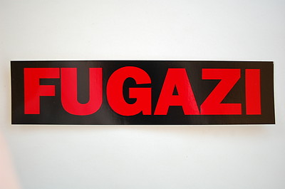 70 Fugazi Sticker Decal Bumper Punk Rock Music Minor Threat Window 8/"X2/"