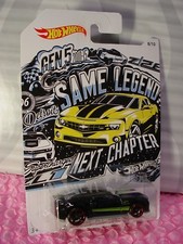 50th Anniversary chevy camaro set 10 coches de modelo Chevrolet 1:64 Hot Wheels fkv70