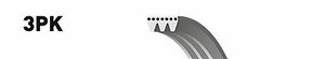 Multi V DRIVE Ceinture 3PK675 Gates 7636448 1303612 6593 893 92FF6C301A2A 3PK673 NEUF