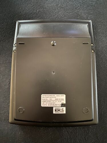 Calculator VICTOR 1190 with dual power - Picture 2 of 3