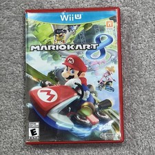 Mario Kart 8 (Nintendo Wii U, 2014) Complete With Manual Tested & Working