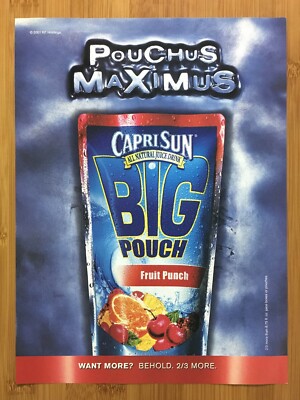 big capri sun pouch