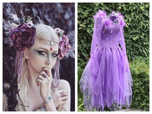 Woman's Plus Size Fairy Renaissance Halloween Dance Party Costume - Picture 13 of 13