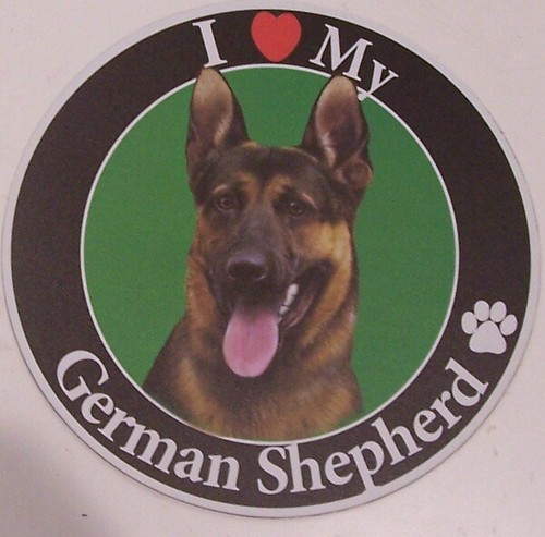 Dog Car Magnet Round - various dog breeds - Picture 12 of 37