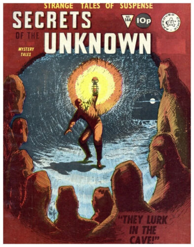 SECRETS OF THE UNKNOWN COMICS on PRINTED DVD - Picture 1 of 1