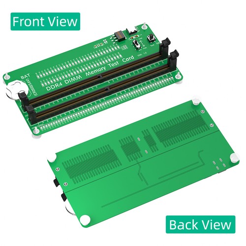 Desktop Computer DDR4 RAM Memory Slot Diagnostic Analyzer Tester Card w/ LED HL - Picture 3 of 6