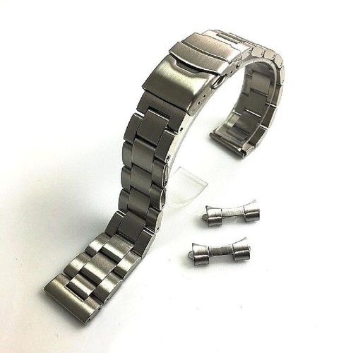 Steel & Silicone Replacement Watch Band Strap Seiko SRPE53 4R36-08L0 SRPE53K1 - Picture 3 of 7