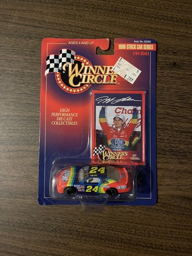 JEFF GORDON #24 DUPONT 1997 STOCK CAR SERIES DIECAST WINNERS CIRCLE RARE!!!! - Picture 6 of 13