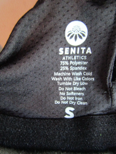 Senita Athletics Brown Camo Polyester/Spandex Lined Sports Bra Women Size Small - Picture 4 of 4