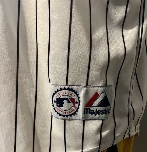 Maglia vintage Ozzie Guillen Chicago White Sox di Majestic taglia XL nuova con etichette - Foto 5 di 8