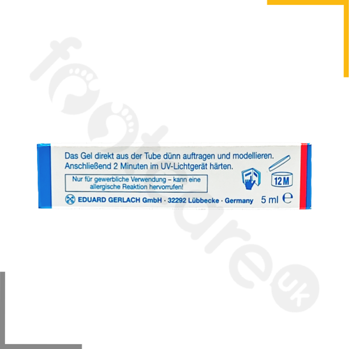 Gel reparador de uñas Gehwol transparente 5 ml - para uñas quebradizas agrietadas viscosidad media - Imagen 4 de 5