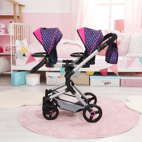 Bayer Zwillings-Puppenwagen Twin Neo, Einhorn - Bild 23 von 23