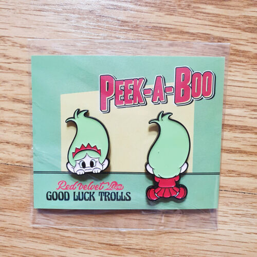 Red Velvet x Loves GOOD LUCK TROLLS POP-UP Store Official Badge - Picture 9 of 12
