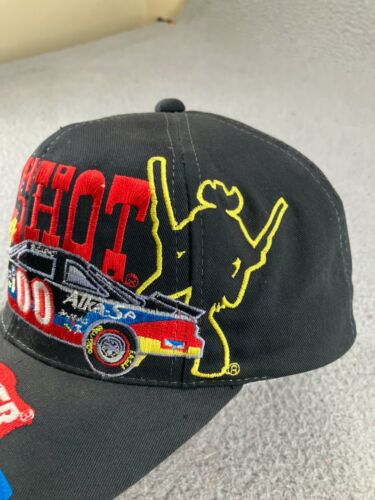 Vintage Buckshot Jones Racing Cap All Over Logo Mütze Spell Out Nascar #00 Snap Back - Bild 4 von 20