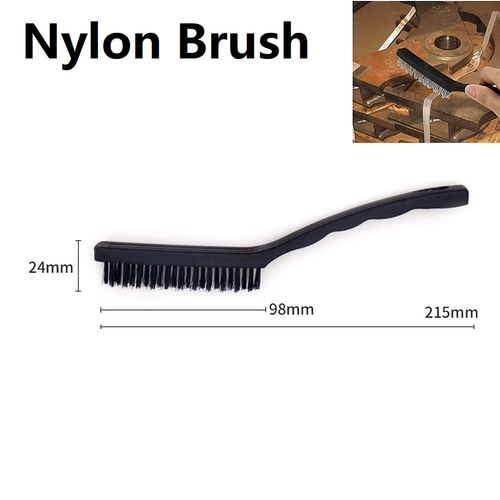 1Pcs Mini Wire Brush Brass Nylon & Steel Brushes Rust Remover Cleaning Polish Gr - Picture 4 of 13