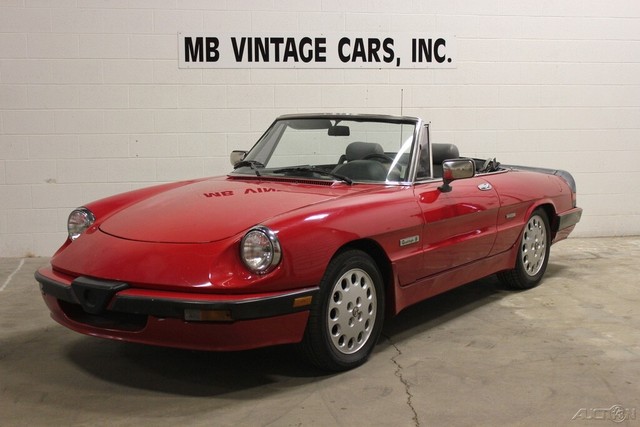 1989 Alfa Romeo Spider Convertible