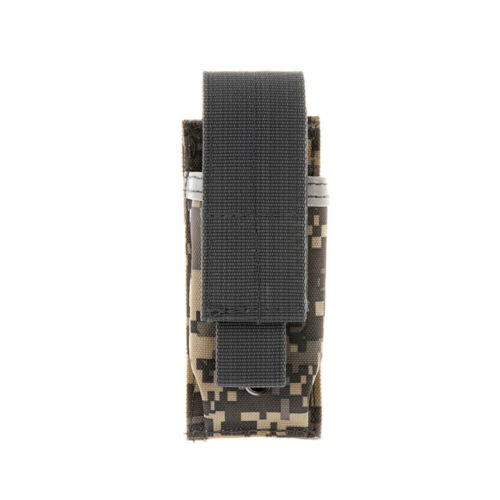 Tactical Single Pistol Magazine Pouch Knife Flashlight Sheath Molle Tools Pouch - Picture 7 of 18
