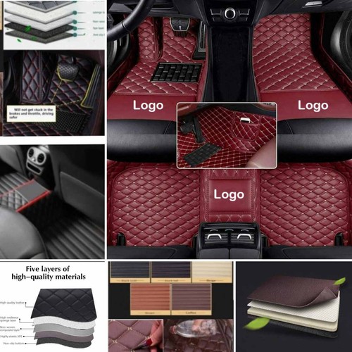 For Toyota All Models Car Floor Mats Auto Carpets Cargo Liners Waterproof Custom - Imagen 9 de 37