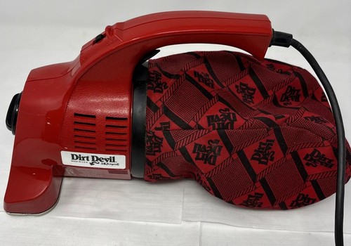Vintage Royal Dirt Devil Hand Vacuum Model DD120 Red Corded Tested & Working B - Picture 3 of 14