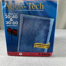 Aqua-Tech Ez-Change Aquarium Filter Cartridge  EZ #3 - 6 Pack 3 -Stage Fast NOB