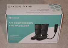 Nekteck Air Compression Leg Massager. (Pre owned but never used)
