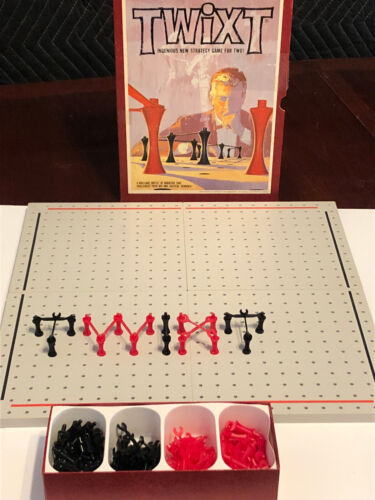 TWIXT Strategy 3M Bookshelf Board Game Vintage 1962 Complete 100% - Picture 14 of 17