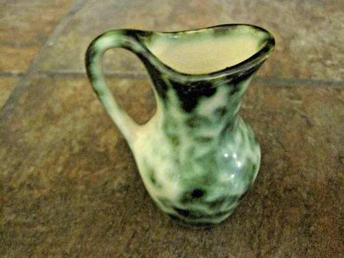 MINIATUR KERAMIK KRUG / EWER, VERKÄUFERPROBE? Vintage, 33/4", EUC - Bild 2 von 4