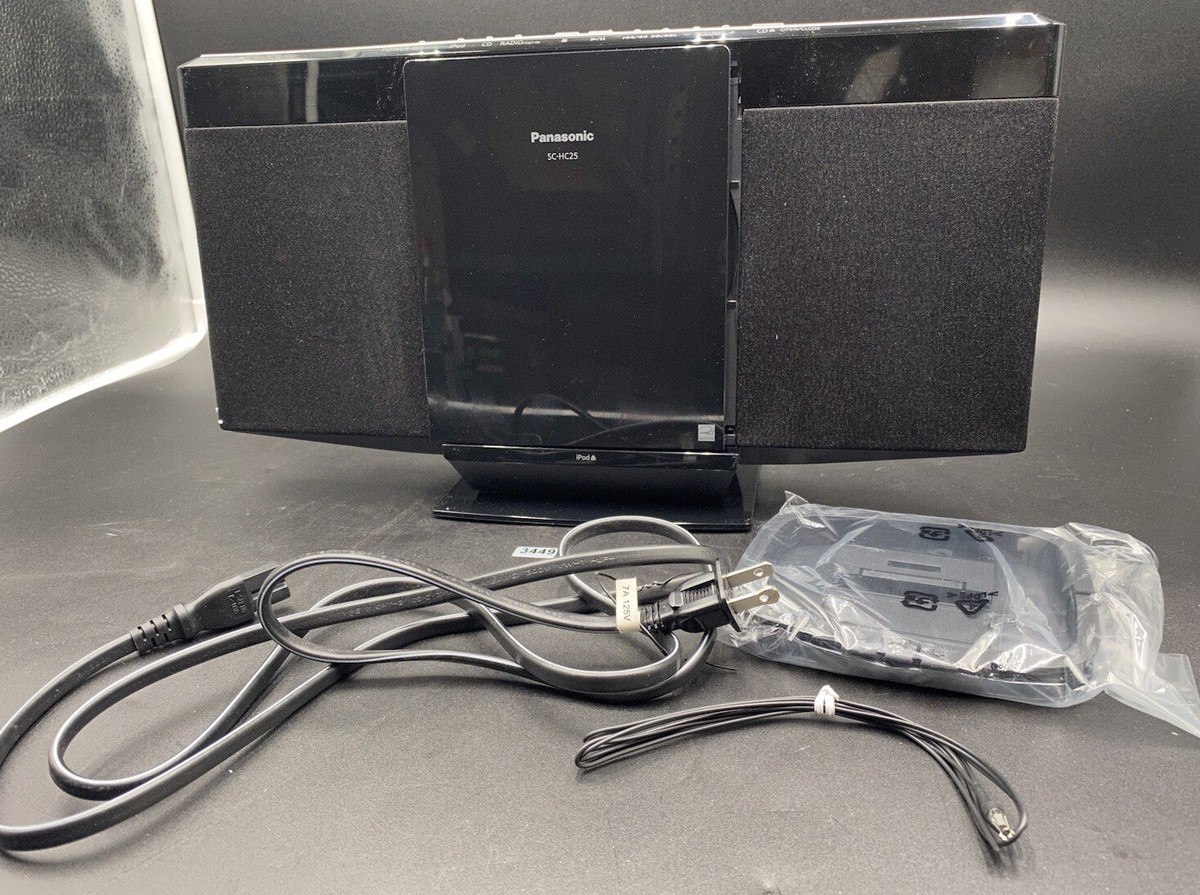 PANASONIC Compact Stereo System SC-HC25DB CD DAB FM Radio Ipod