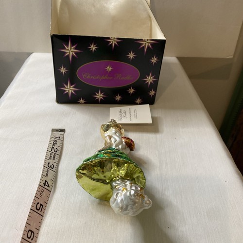 Radko * Partridge and Pear * # 1399 Marshall Fields LE Glass Christmas Ornament - Picture 11 of 11