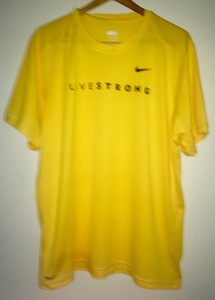 nike livestrong dri fit shirt