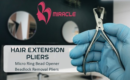 Pinze estensione capelli, micro anello estensione perline in silicone rimozione/strumento di apertura - Foto 4 di 9