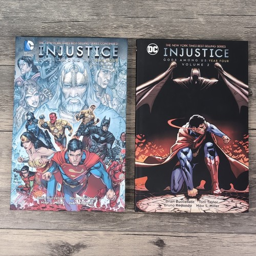 Injustice "Gods Among Us" Years 1-5 Complete Hardback & Softcover (VF) DC Comics - Picture 6 of 11