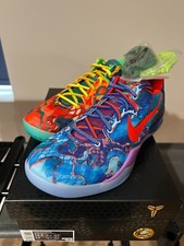 Nike Kobe 8 Protro What The Size 12.5 HM9621-900 Blue Green Red Multi Bryant
