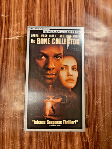 The Bone Collector Special Edition VHS Denzel Washington 2000 Horror Movie NEW - Picture 10 of 11