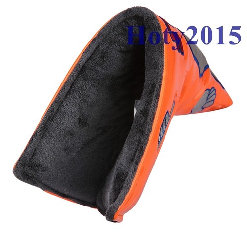 Orange Thumb Up Golf Club Blade Putter Head Cover with Magnetic Closure - Picture 6 of 7