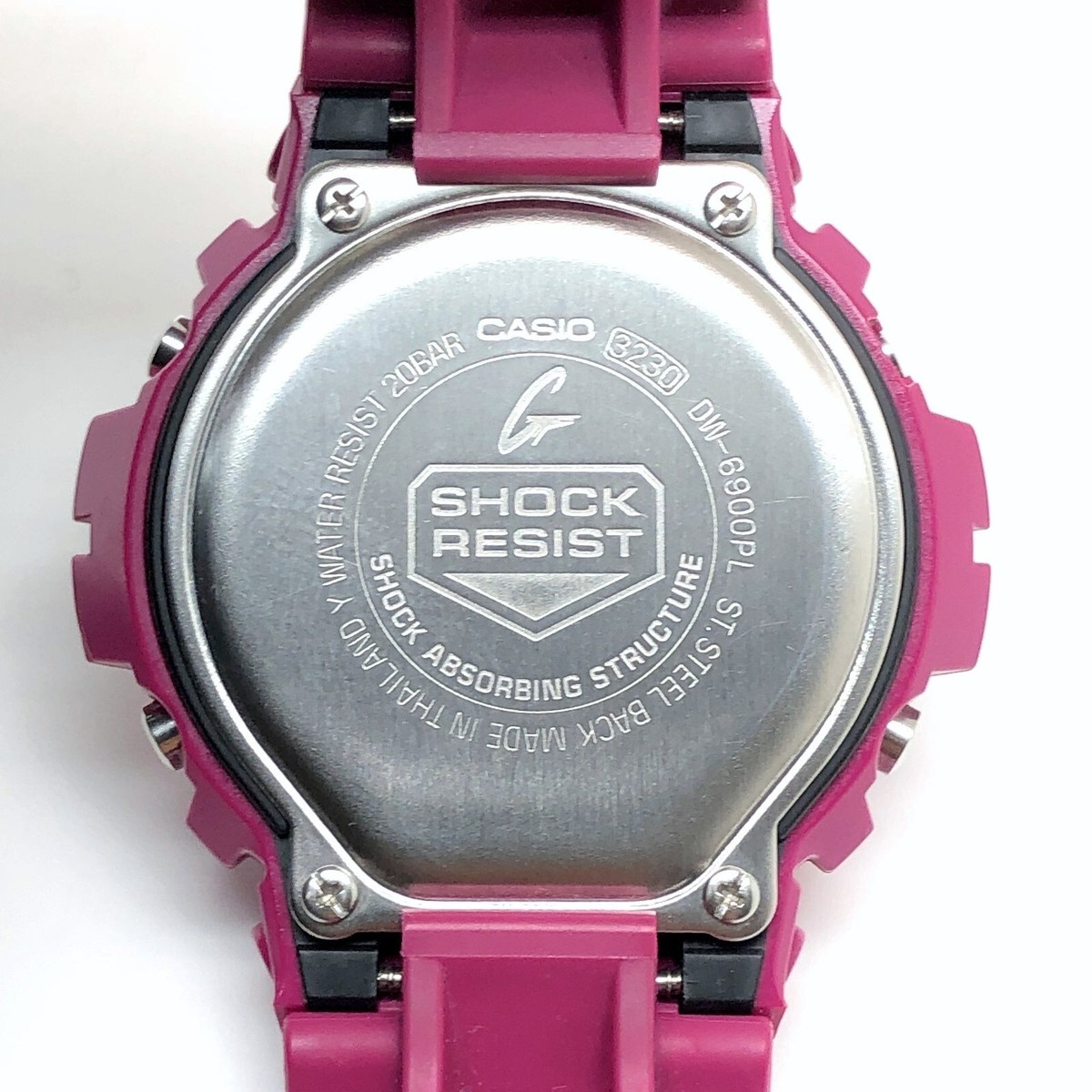 CASIO G-SHOCK DW-6900PL-4 JF Crazy Colors Purple Watch CASIO G-SHOCK DW-6900PL-4 JF Crazy Colors Purple Watch
