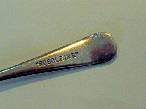 Vintage Roboleine Supplement Long Advertising Spoon. - Picture 2 of 3