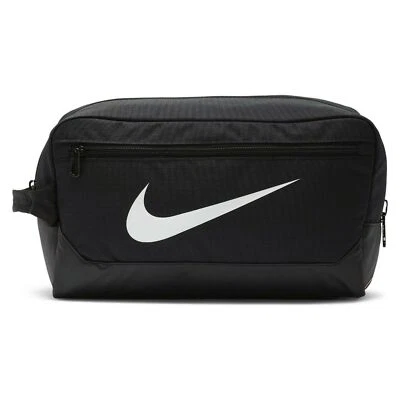 Nike Swoosh Toiletry Wash Bag Black Holidays Travel Sports Unisex Black